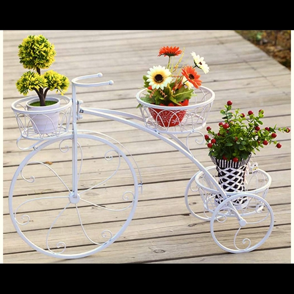 Tricycle plant stand